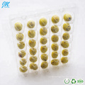 High Quality Clear Plastic Quail Egg Tray Packaging Carton Box with 30 Holes